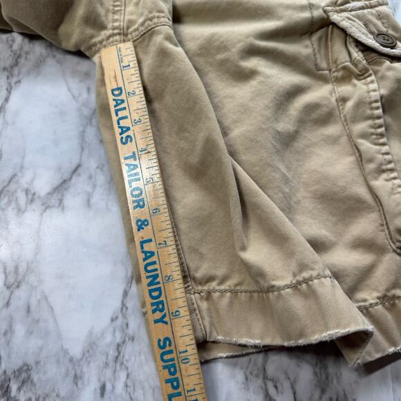 American Eagle Outfitters Cargo Shorts Mens 31 Pockets Y2K VTG Long Inseam 10” - Picture 7 of 9